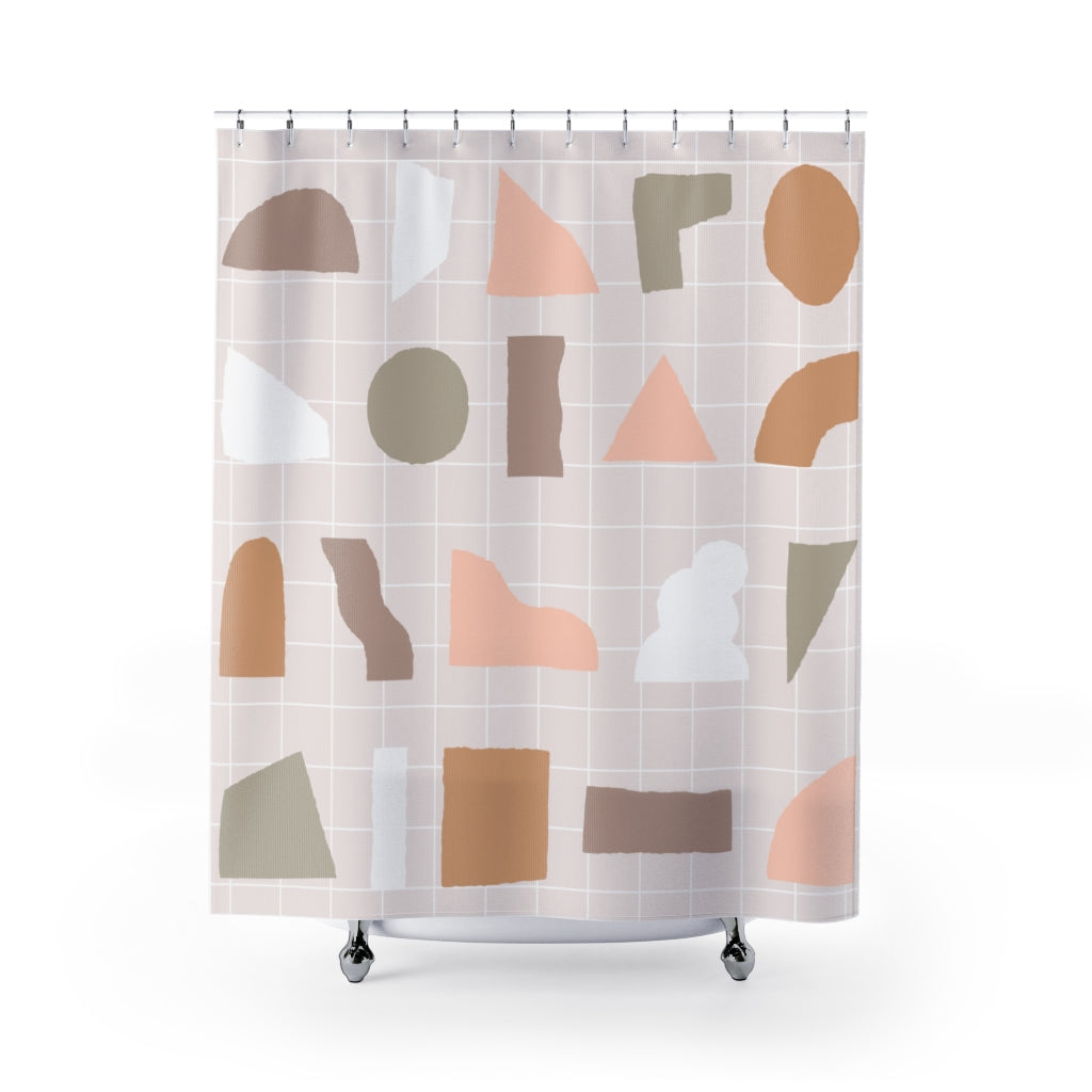 Paper Notes Illustration Stylish Design 71" x 74" Elegant Waterproof Shower Curtain for a Spa-like Bathroom Paradise Exceptional Craftsmanship-Express Your Love Gifts