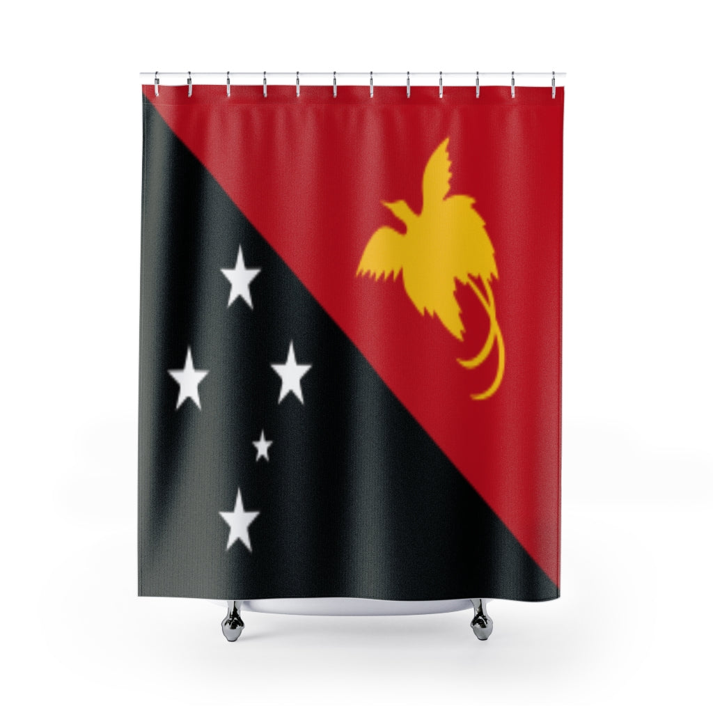 Papua New Guinea Stylish Design 71" x 74" Elegant Waterproof Shower Curtain for a Spa-like Bathroom Paradise Exceptional Craftsmanship-Express Your Love Gifts