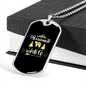 Passionate For Wildlife Hunting Necklace Stainless Steel or 18k Gold Dog Tag 24"-Express Your Love Gifts