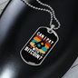 Pay With Bitcoin Crypto Necklace Stainless Steel or 18k Gold Dog Tag 24" Chain-Express Your Love Gifts