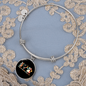 Peace Lover Rescue Cat Bracelet Stainless Steel or 18k Gold Circle Bangle-Express Your Love Gifts