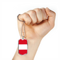 Peru Flag Necklace Stainless Steel or 18k Gold Dog Tag 24" Chain-Express Your Love Gifts