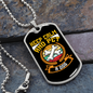 Pet a Dog Yellow Necklace Stainless Steel or 18k Gold Dog Tag 24" Chain-Express Your Love Gifts