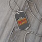 Pet a Dogs Necklace Stainless Steel or 18k Gold Dog Tag 24" Chain-Express Your Love Gifts