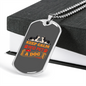 Pet a Dogs Necklace Stainless Steel or 18k Gold Dog Tag 24" Chain-Express Your Love Gifts