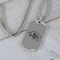 Pet Beagle Necklace Stainless Steel or 18k Gold Dog Tag 24" Chain-Express Your Love Gifts