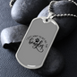Pet Beagle Necklace Stainless Steel or 18k Gold Dog Tag 24" Chain-Express Your Love Gifts