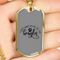 Pet Beagle Necklace Stainless Steel or 18k Gold Dog Tag 24" Chain-Express Your Love Gifts
