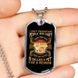 Pet For A Reason Necklace Stainless Steel or 18k Gold Dog Tag 24" Chain-Express Your Love Gifts