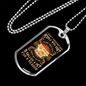 Pet For A Reason Necklace Stainless Steel or 18k Gold Dog Tag 24" Chain-Express Your Love Gifts