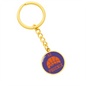 Phoenix Basketball City Purple Circle Keychain Stainless Steel or 18k Gold Pendant-Express Your Love Gifts