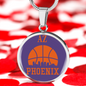 Phoenix Basketball City Purple Necklace Circle Pendant Stainless Steel or 18k Gold 18-22-Express Your Love Gifts