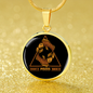 Pisces Astrological Zodiac Sign Necklace Stainless Steel or 18k Gold 18-22"-Express Your Love Gifts
