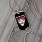 Pittie Mom Necklace Stainless Steel or 18k Gold Dog Tag 24" Chain-Express Your Love Gifts