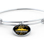 Pittsburgh Fan Gift All We Do Is Win Bracelet Stainless Steel or 18k Gold Bangle-Express Your Love Gifts