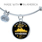 Pittsburgh Fan Gift All We Do Is Win Bracelet Stainless Steel or 18k Gold Bangle-Express Your Love Gifts