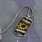 Pittsburgh is for Champions Necklace Stainless Steel or 18k Gold Dog Tag 24" Chain-Express Your Love Gifts