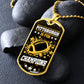 Pittsburgh is for Champions Necklace Stainless Steel or 18k Gold Dog Tag 24" Chain-Express Your Love Gifts