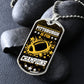 Pittsburgh is for Champions Necklace Stainless Steel or 18k Gold Dog Tag 24" Chain-Express Your Love Gifts