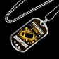 Pittsburgh is for Champions Necklace Stainless Steel or 18k Gold Dog Tag 24" Chain-Express Your Love Gifts