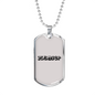 Plumber Necklace Stainless Steel or 18k Gold Dog Tag 24" Chain-Express Your Love Gifts