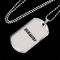 Plumber Necklace Stainless Steel or 18k Gold Dog Tag 24" Chain-Express Your Love Gifts