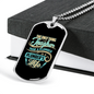 Plumber'S Wife Necklace Stainless Steel or 18k Gold Dog Tag 24" Chain-Express Your Love Gifts
