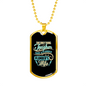 Plumber'S Wife Necklace Stainless Steel or 18k Gold Dog Tag 24" Chain-Express Your Love Gifts