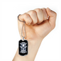 Plumbers Fix Necklace Stainless Steel or 18k Gold Dog Tag 24" Chain-Express Your Love Gifts