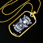 Plumbers Fix Necklace Stainless Steel or 18k Gold Dog Tag 24" Chain-Express Your Love Gifts