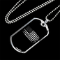 Plumbers Necklace Stainless Steel or 18k Gold Dog Tag 24" Chain-Express Your Love Gifts