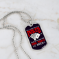 Poker and Beer Gambler Necklace Stainless Steel or 18k Gold Dog Tag 24" Chain-Express Your Love Gifts