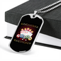 Poker Cards Gambler Necklace Stainless Steel or 18k Gold Dog Tag 24" Chain-Express Your Love Gifts
