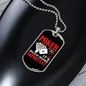 Poker is Much Important Gambler Necklace Stainless Steel or 18k Gold Dog Tag 24" Chain-Express Your Love Gifts