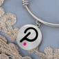 Polkadot (DOT) Bracelet Stainless Steel or 18k Gold Circle Bangle-Express Your Love Gifts