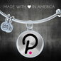 Polkadot (DOT) Bracelet Stainless Steel or 18k Gold Circle Bangle-Express Your Love Gifts