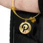 Polkadot (DOT) Bracelet Stainless Steel or 18k Gold Circle Bangle-Express Your Love Gifts