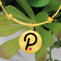 Polkadot (DOT) Bracelet Stainless Steel or 18k Gold Circle Bangle-Express Your Love Gifts
