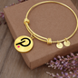 Polkadot (DOT) Bracelet Stainless Steel or 18k Gold Circle Bangle-Express Your Love Gifts