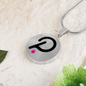 Polkadot (DOT) Circle Necklace Stainless Steel or 18k Gold 18-22"-Express Your Love Gifts