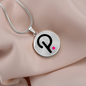 Polkadot (DOT) Circle Necklace Stainless Steel or 18k Gold 18-22"-Express Your Love Gifts