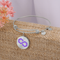 Polygon (MATIC) Bracelet Stainless Steel or 18k Gold Circle Bangle-Express Your Love Gifts