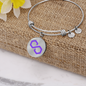 Polygon (MATIC) Bracelet Stainless Steel or 18k Gold Circle Bangle-Express Your Love Gifts