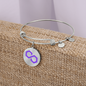 Polygon (MATIC) Bracelet Stainless Steel or 18k Gold Circle Bangle-Express Your Love Gifts