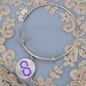 Polygon (MATIC) Bracelet Stainless Steel or 18k Gold Circle Bangle-Express Your Love Gifts