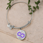 Polygon (MATIC) Bracelet Stainless Steel or 18k Gold Circle Bangle-Express Your Love Gifts