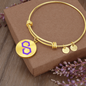 Polygon (MATIC) Bracelet Stainless Steel or 18k Gold Circle Bangle-Express Your Love Gifts