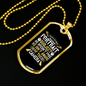 Portrait Subject Necklace Stainless Steel or 18k Gold Dog Tag 24" Chain-Express Your Love Gifts