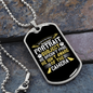 Portrait Subject Necklace Stainless Steel or 18k Gold Dog Tag 24" Chain-Express Your Love Gifts