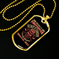 Post Apolyptic Survival Skill Firefighter Gift Stainless Steel or 18k Gold Dog Tag 24" Chain-Express Your Love Gifts